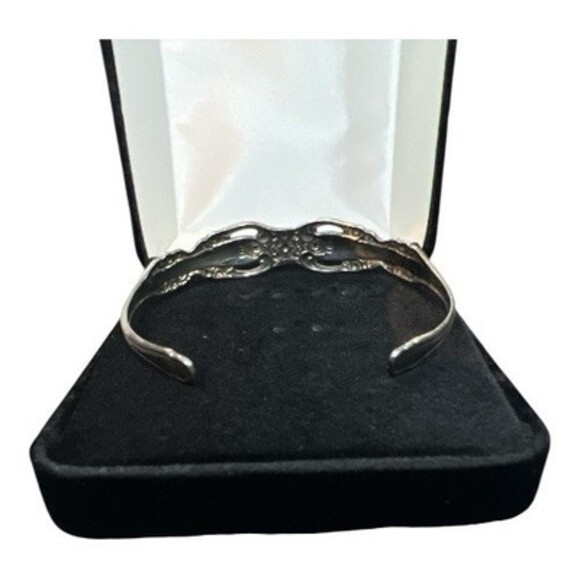 VINTAGE - Oneida Community Silverplate Cuff Bracelet - Picture 3 of 6